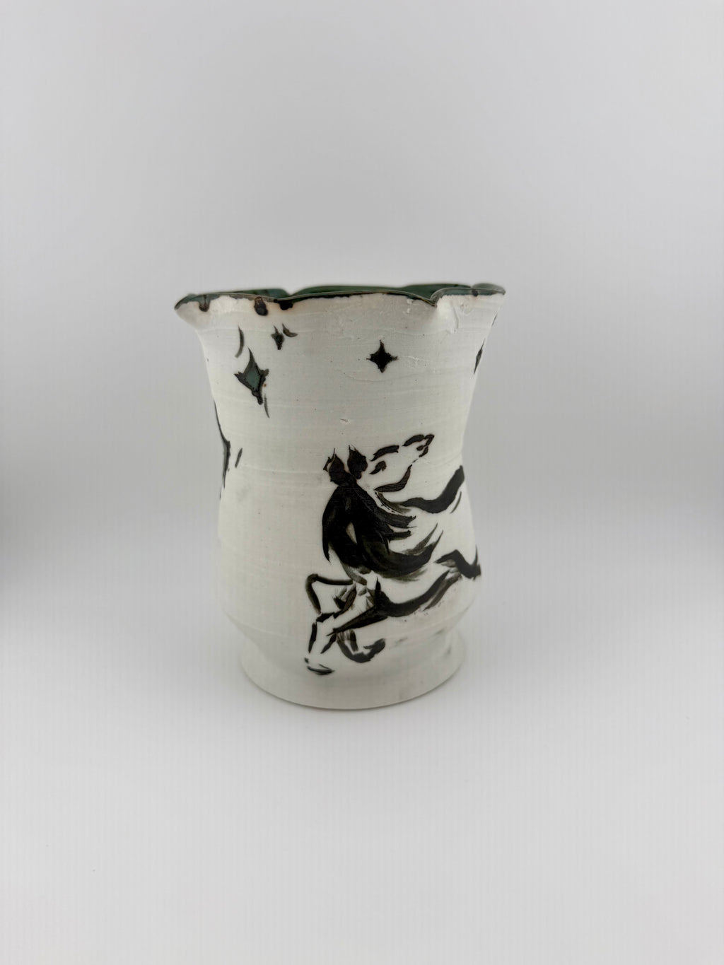 Miss Horse Girl Vase