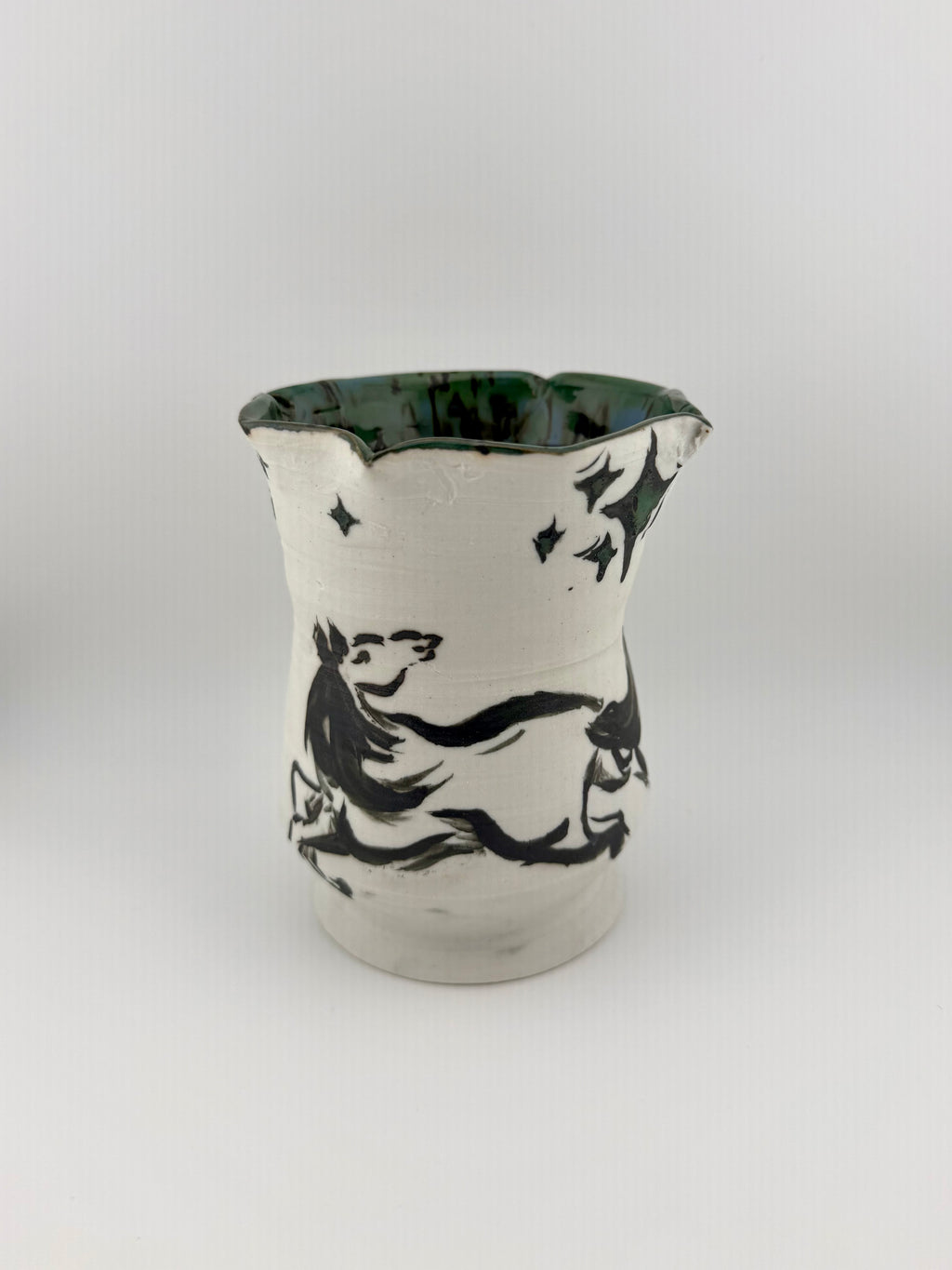 Miss Horse Girl Vase