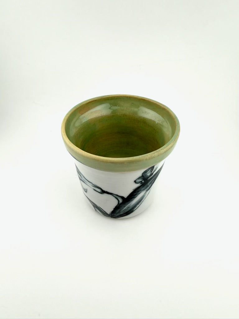 Sumi-Style Lily Planter