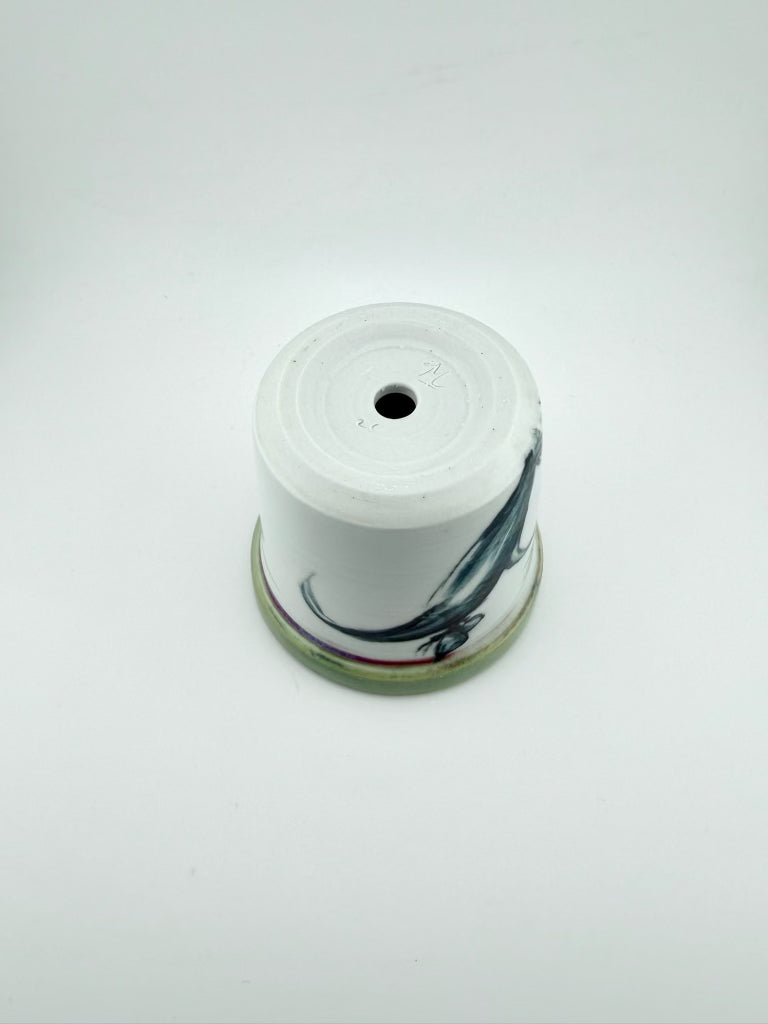 Sumi-Style Lily Planter