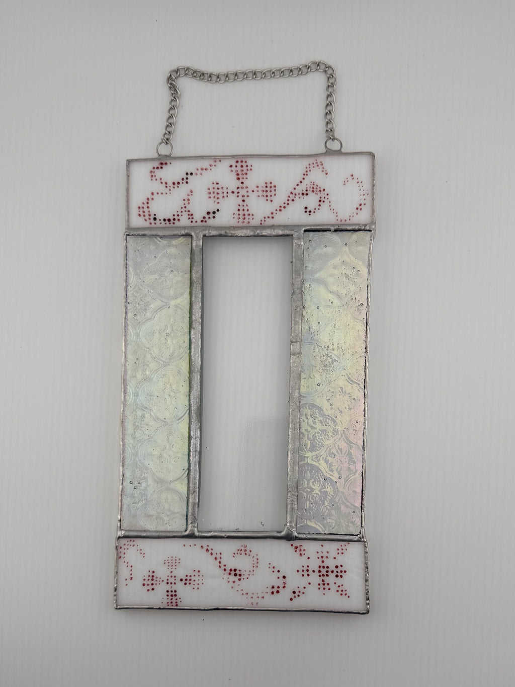 Bestie Photo Frame - Iridescent Doilie