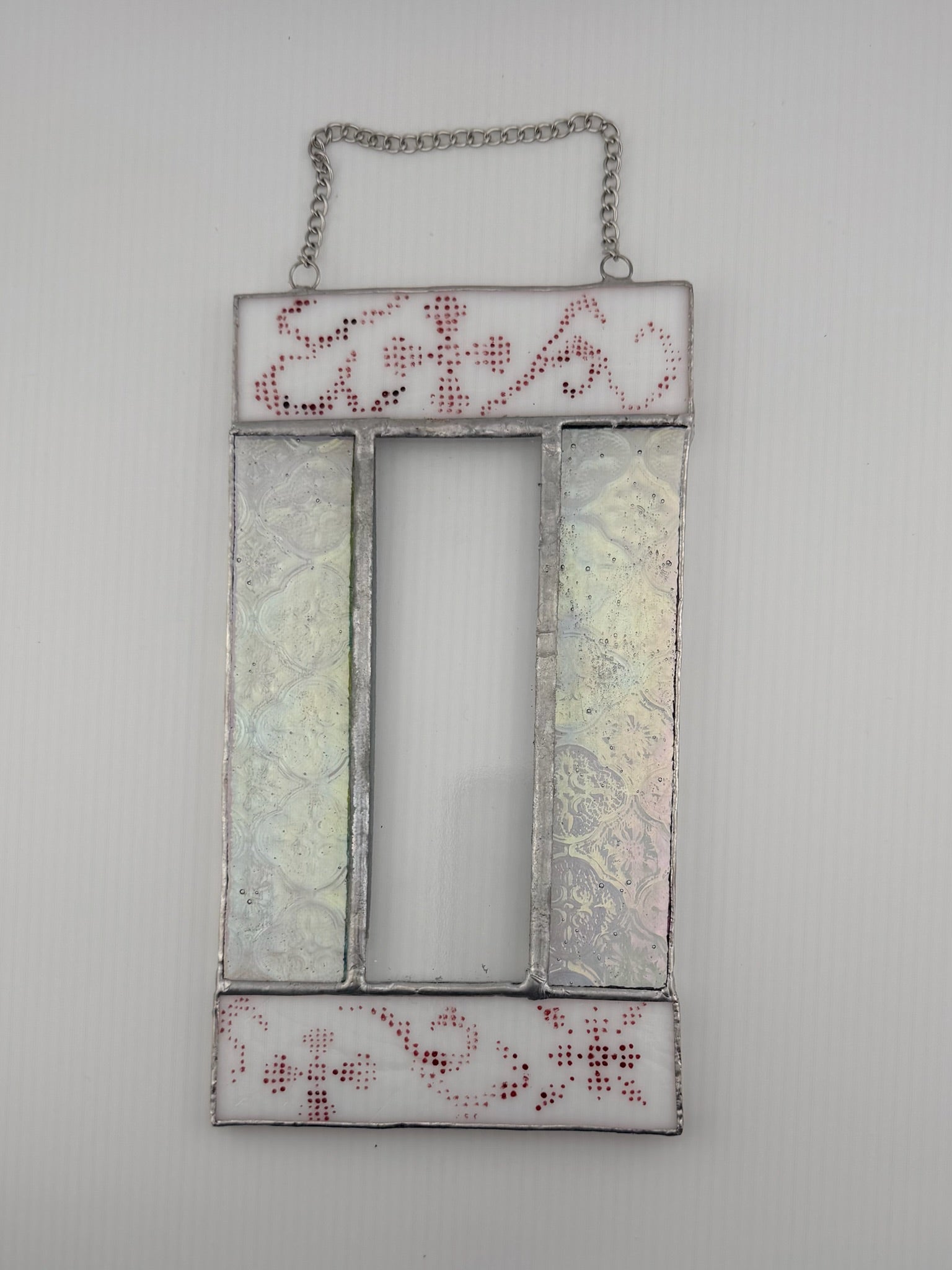 Bestie Photo Frame - Iridescent Doilie