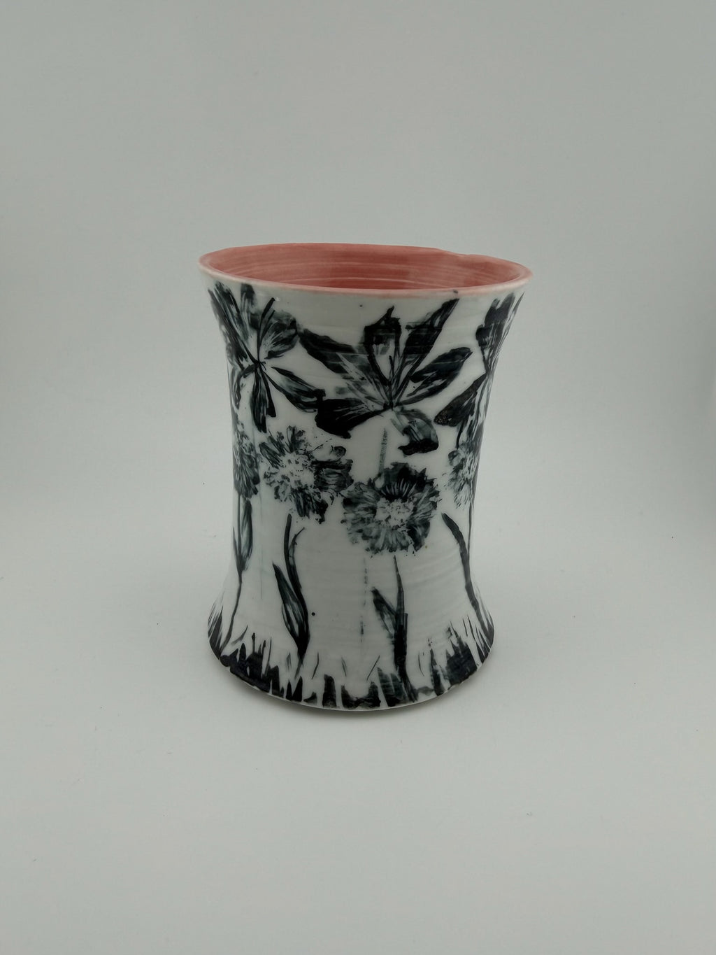 Blossoming Pressed Flower Vase