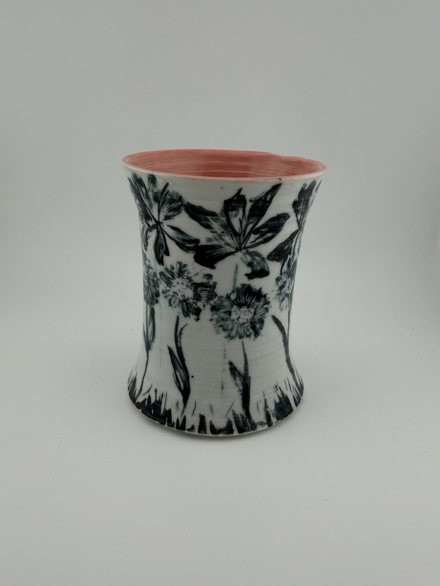 Blossoming Pressed Flower Vase
