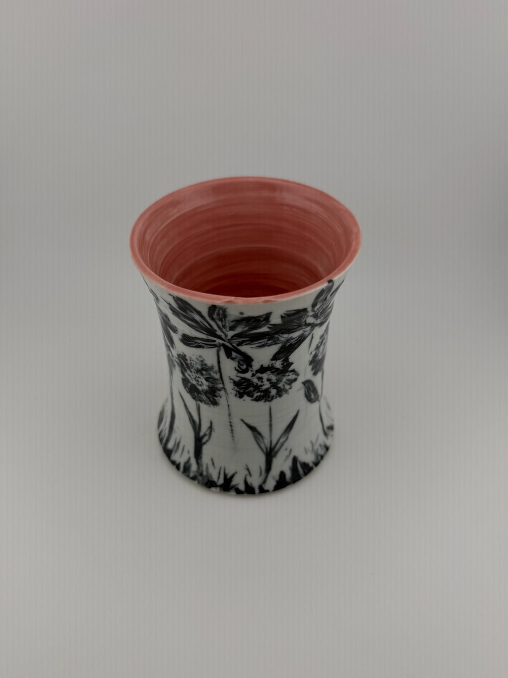 Blossoming Pressed Flower Vase