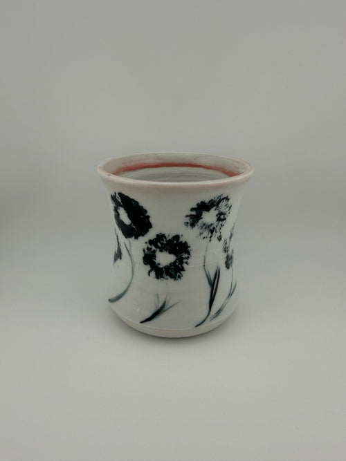 Blooming Pressed Flower Vase