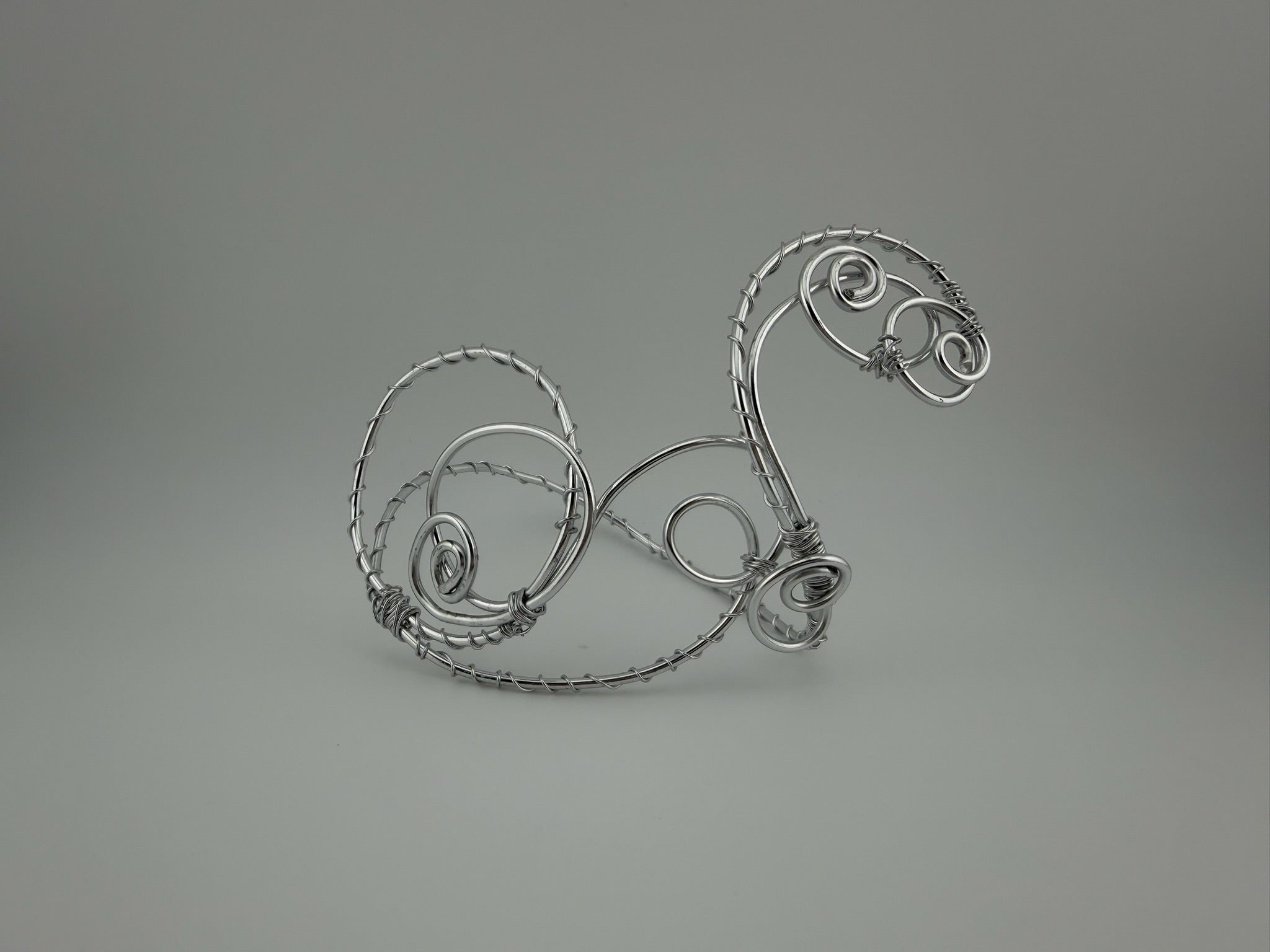 Multi-Layer Silver Arm Cuff
