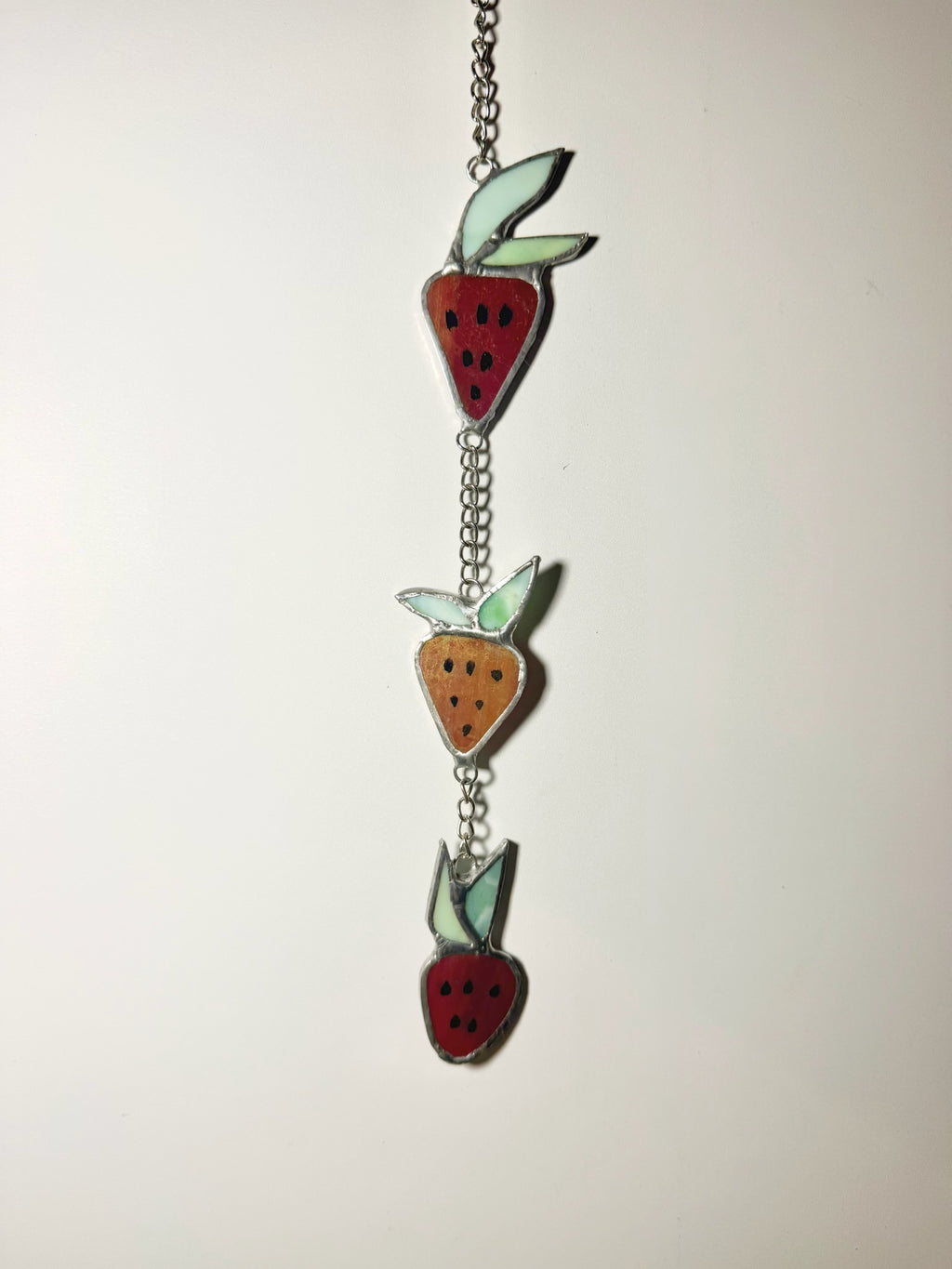 Very Red Strawberry Suncatcher