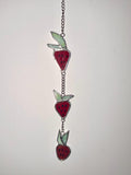 Very Red Strawberry Suncatcher