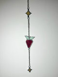 Red Strawberry Suncatcher