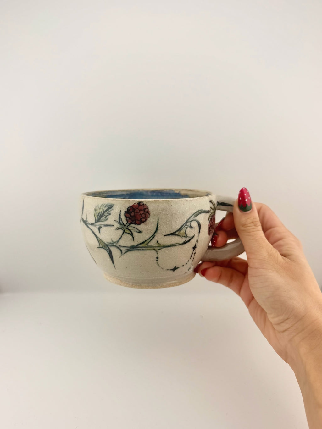 Whimsy Vamp Raspberry Mug