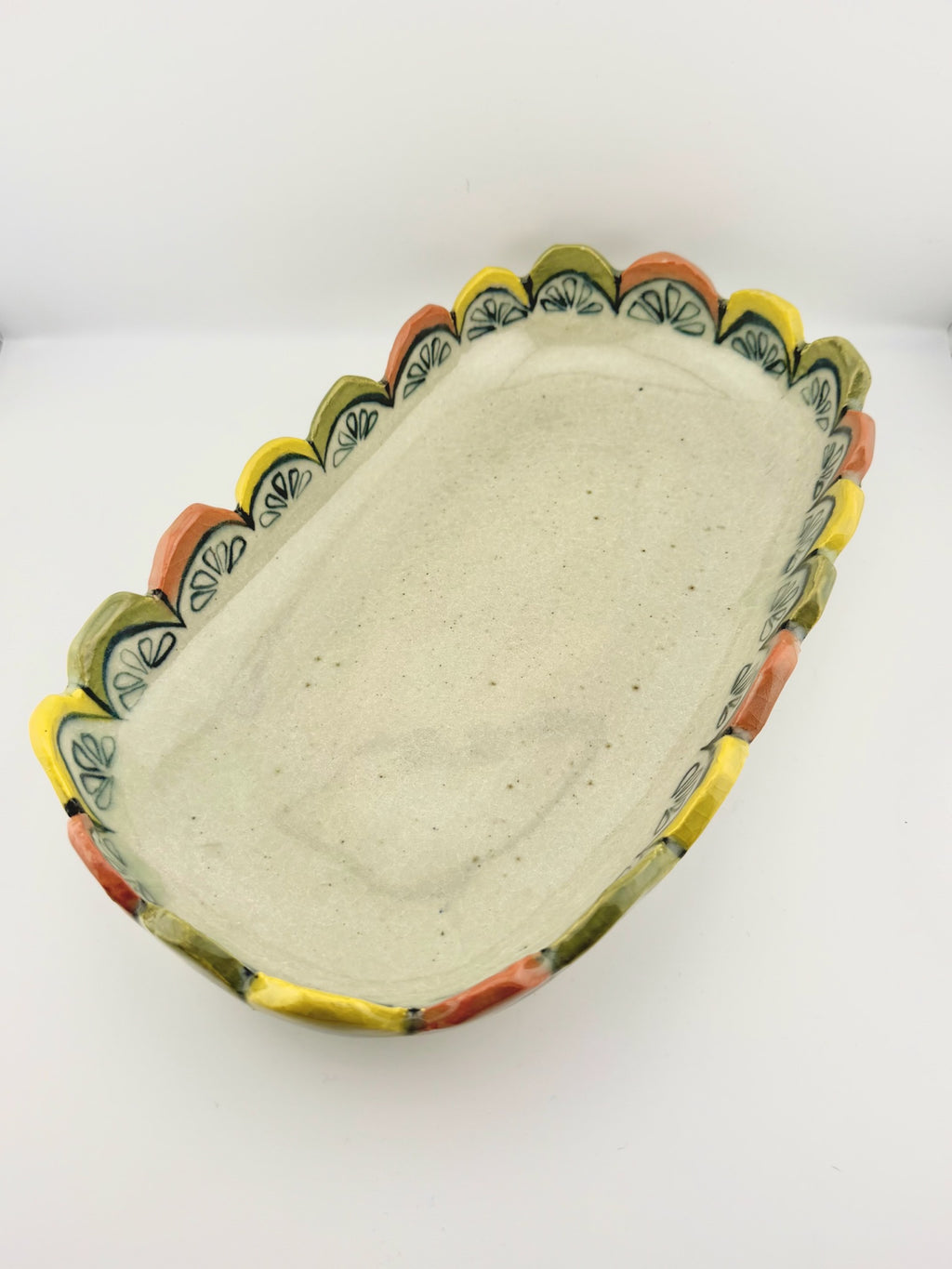Some Berry Slices Serving Platter