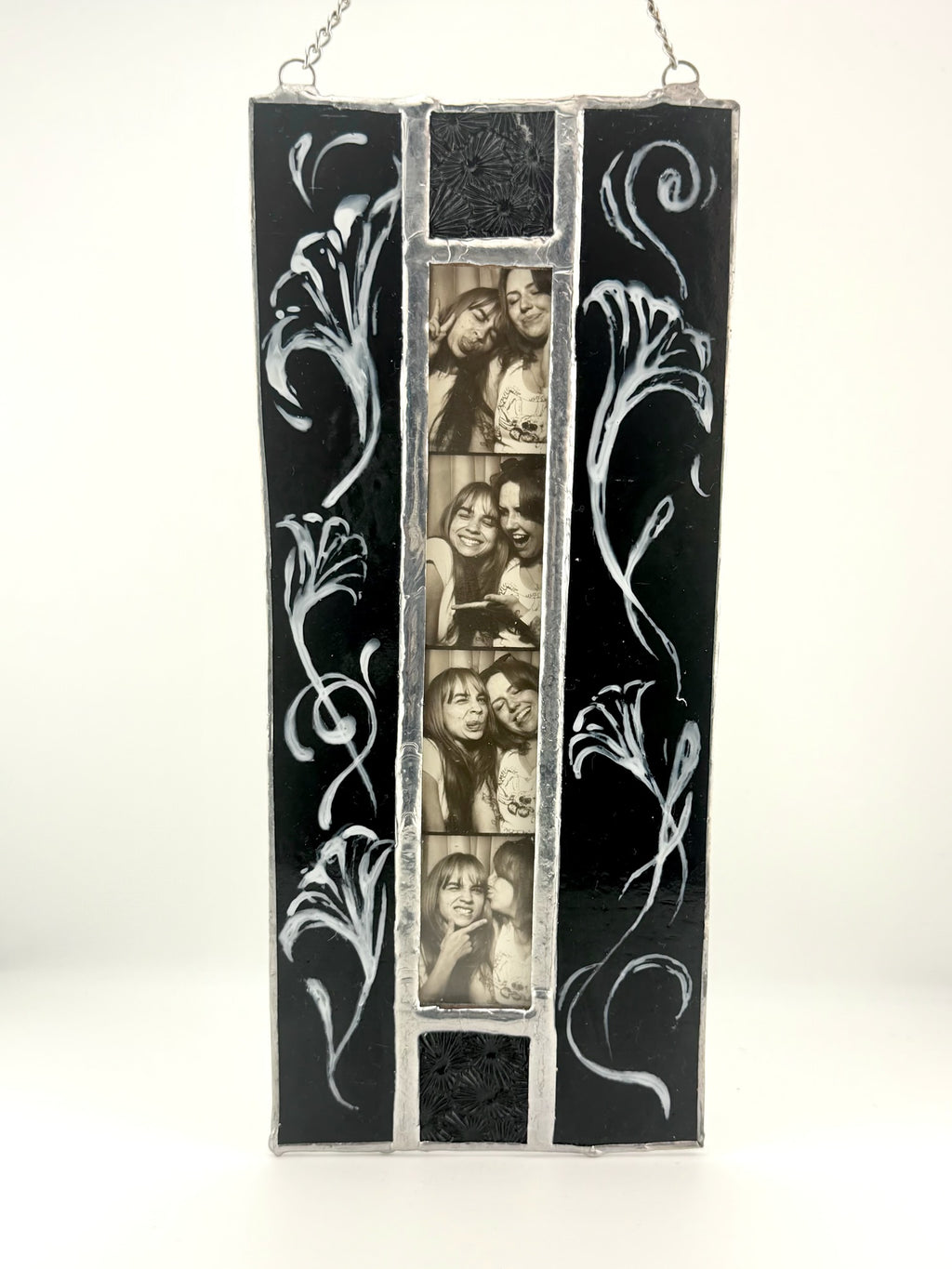 Blackberry Flower Vintage Photo Frame