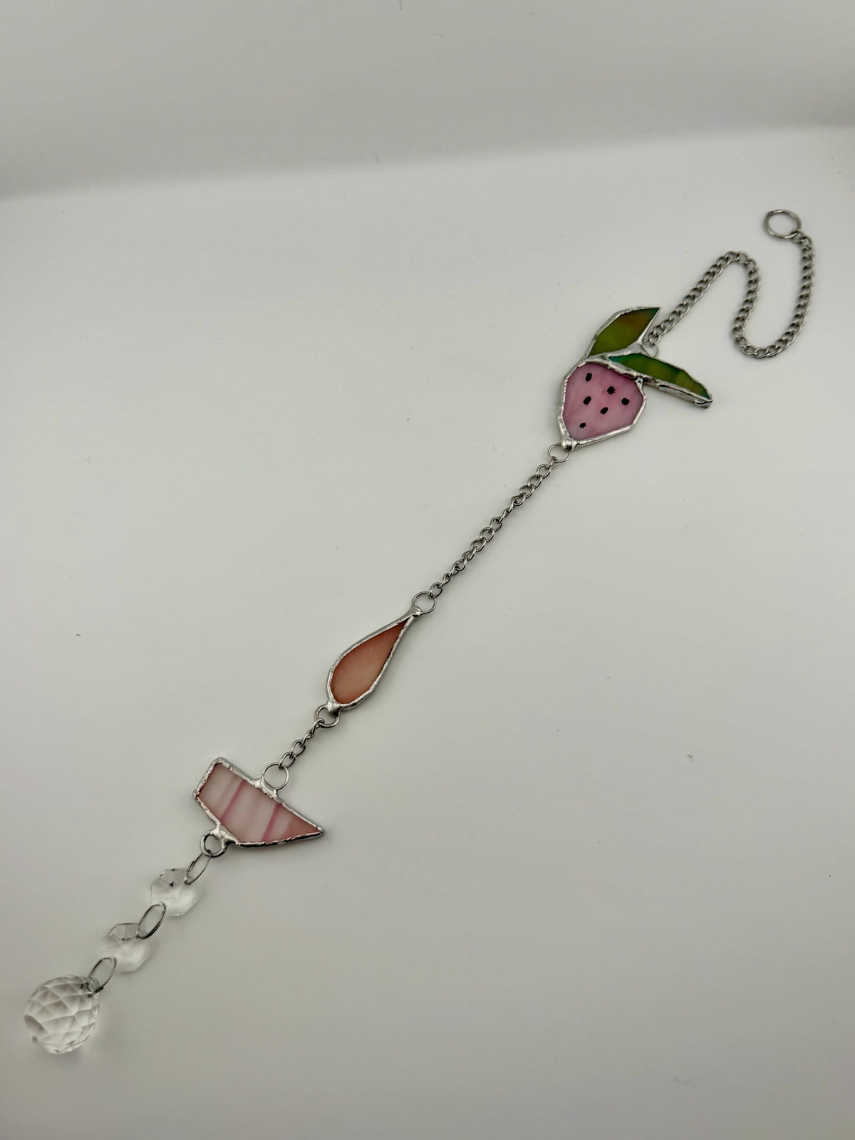 Pinky Strawberry Suncatcher