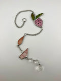 Pinky Strawberry Suncatcher