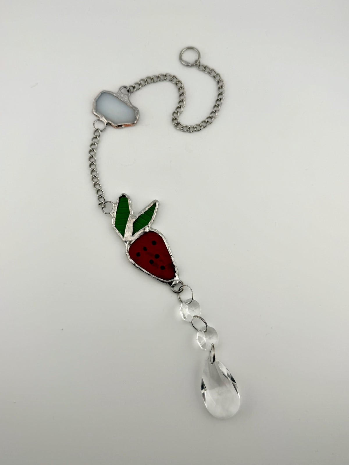Strawberry Gem Suncatcher