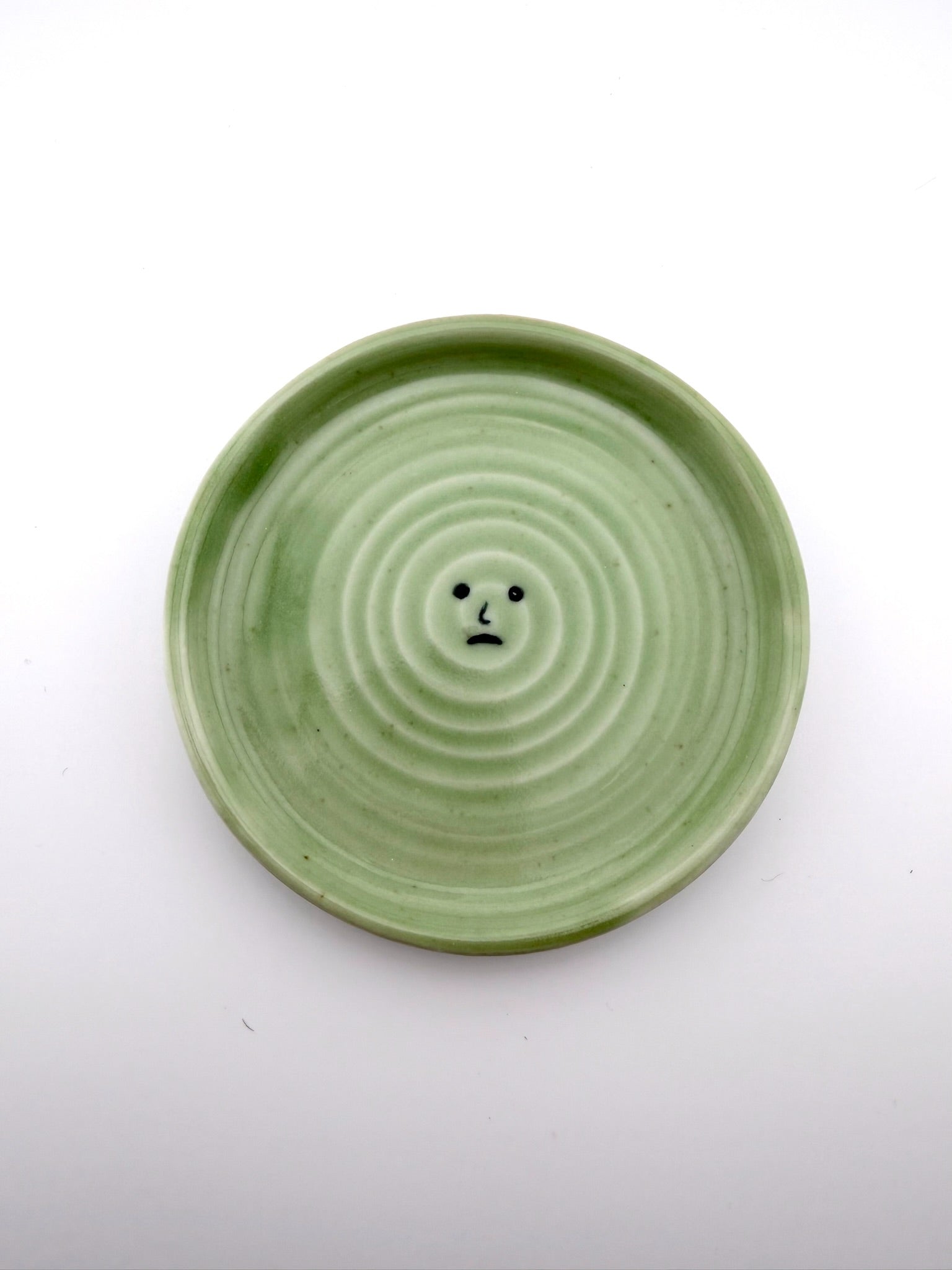 Smiski-Inspired Plate