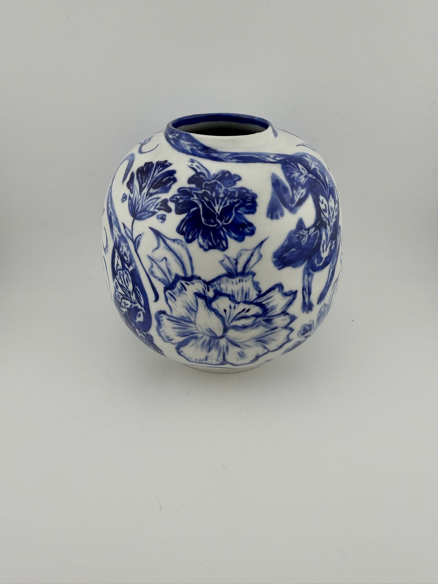 Jaguar Vase